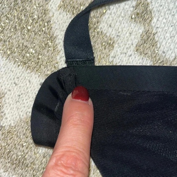 NWT The Plunge CUUP Bra Mesh Black 32F - Picture 5 of 5